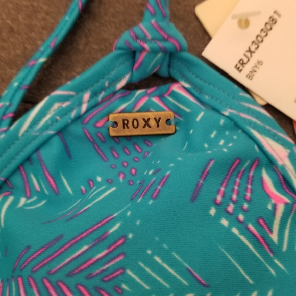 NWT Roxy Bikini Top Small Coverage - Picture 4 of 5